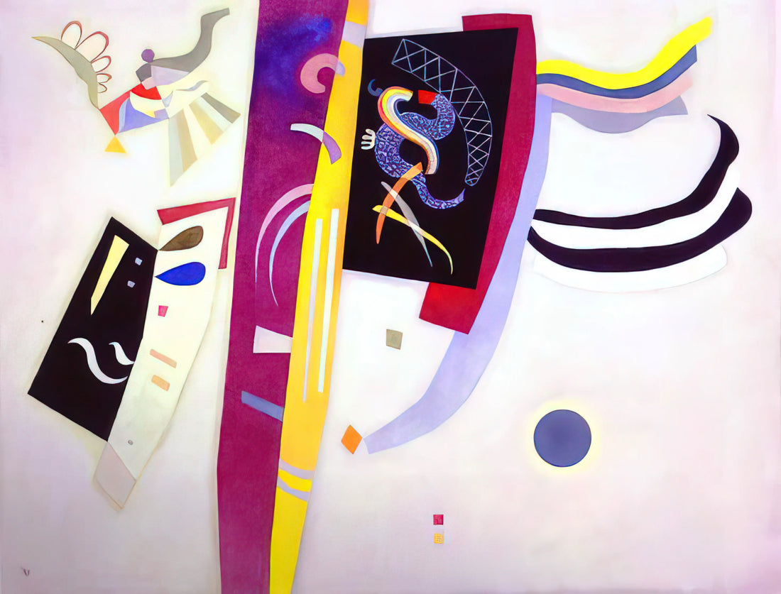 Composition by Wassily Kandinsky: Decoding the Abstract Master's Visual Language - ORANGE VIOLET 1935 by Wassily Kandinsky