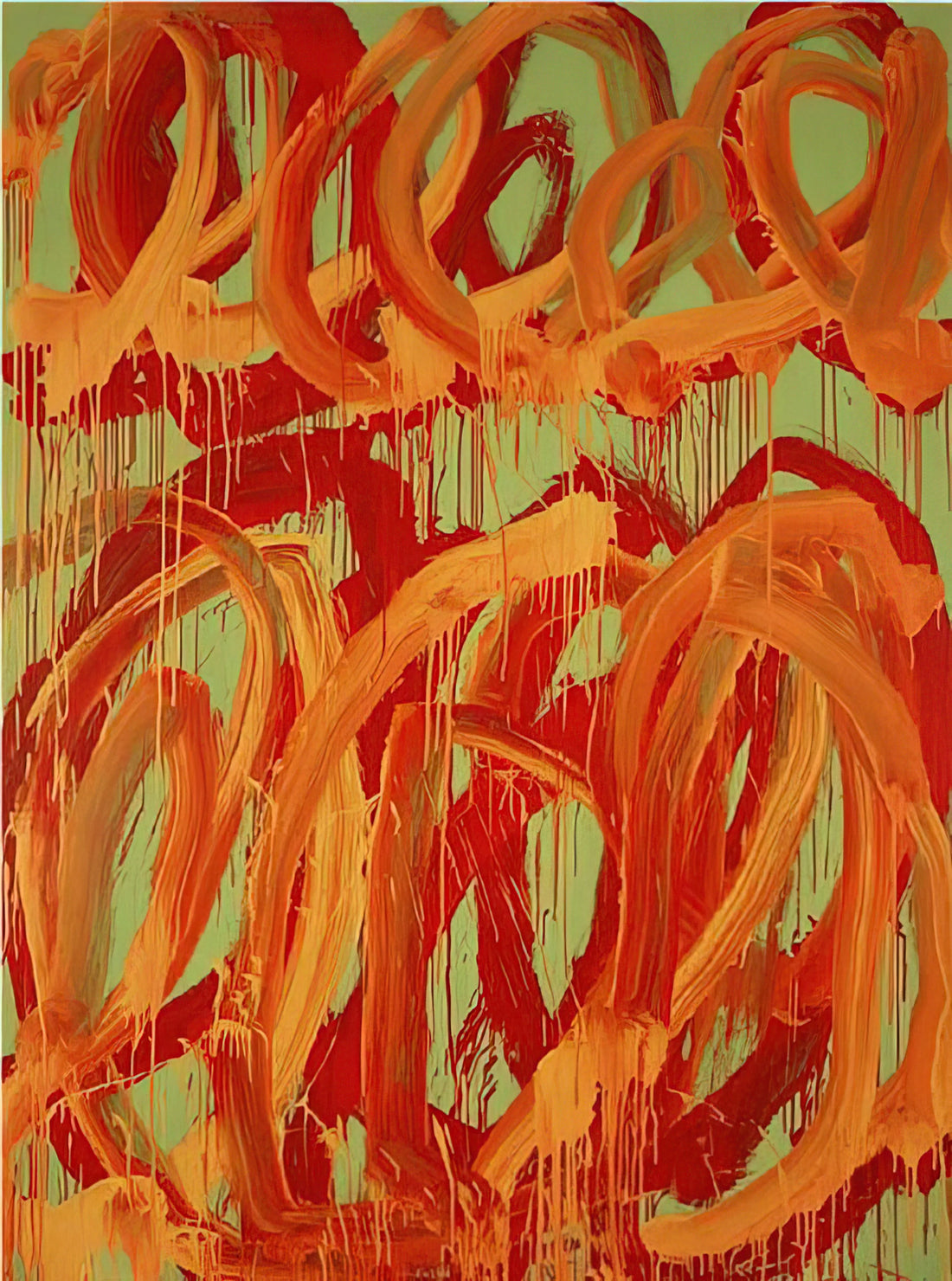 Cy Twombly Getty: Understanding the Artist's Legacy and Where to Find His Work - Camino Real  IV  by Cy Twombly