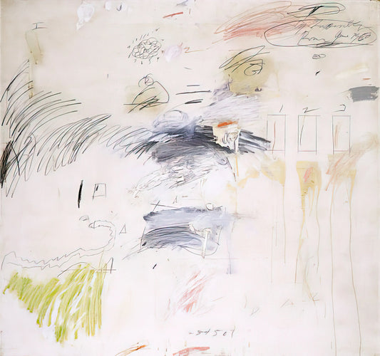 Cy Twombly Painting: A Guide to the Artist's Gestural, Poetic, and Enigmatic Works - Untitled, Rome by Cy Twombly