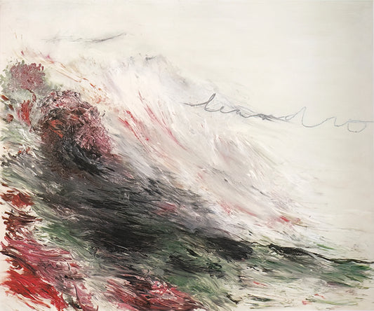 Cy Twombly Reproductions: Capturing the Poetic Gesture in Museum-Quality Prints - Hero and Leandro  A Painting in Four Parts  Part I by Cy Twombly
