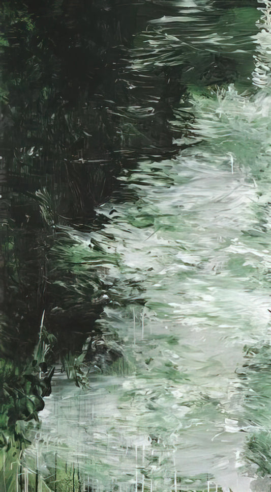 Cy Twombly Rose Paintings: A Blooming Legacy of Abstract Expressionism - Untitled Part VII by Cy Twombly