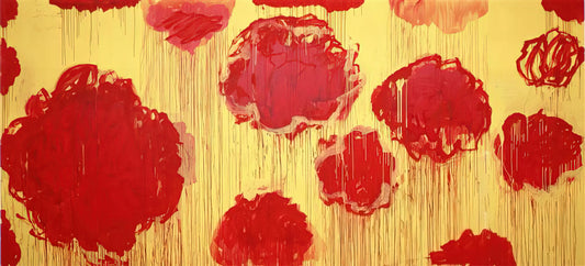 Cy Twombly at Moderna Museet: A Monumental Encounter with Myth and Gesture - Untitled  Peonias series  by Cy Twombly