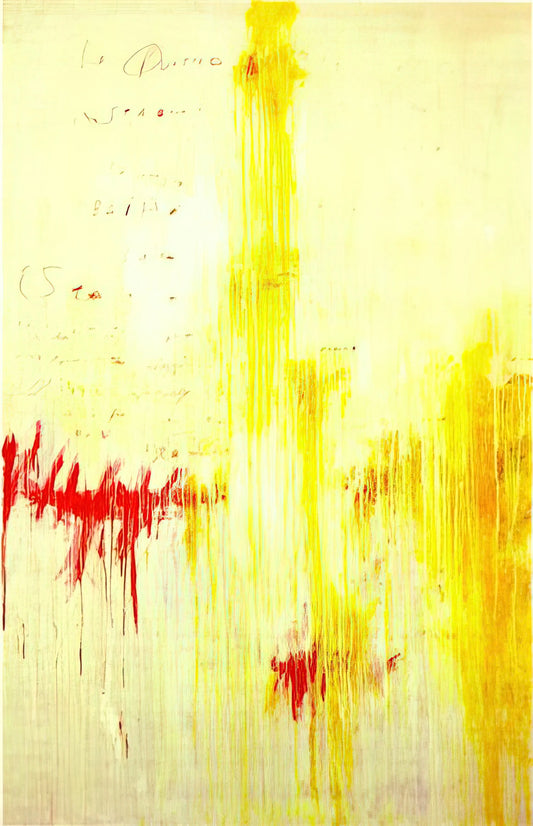 Cy Twombly's Leda: A Modernist Reimagining of Myth - Quattro stagioni I. Estate by Cy Twombly