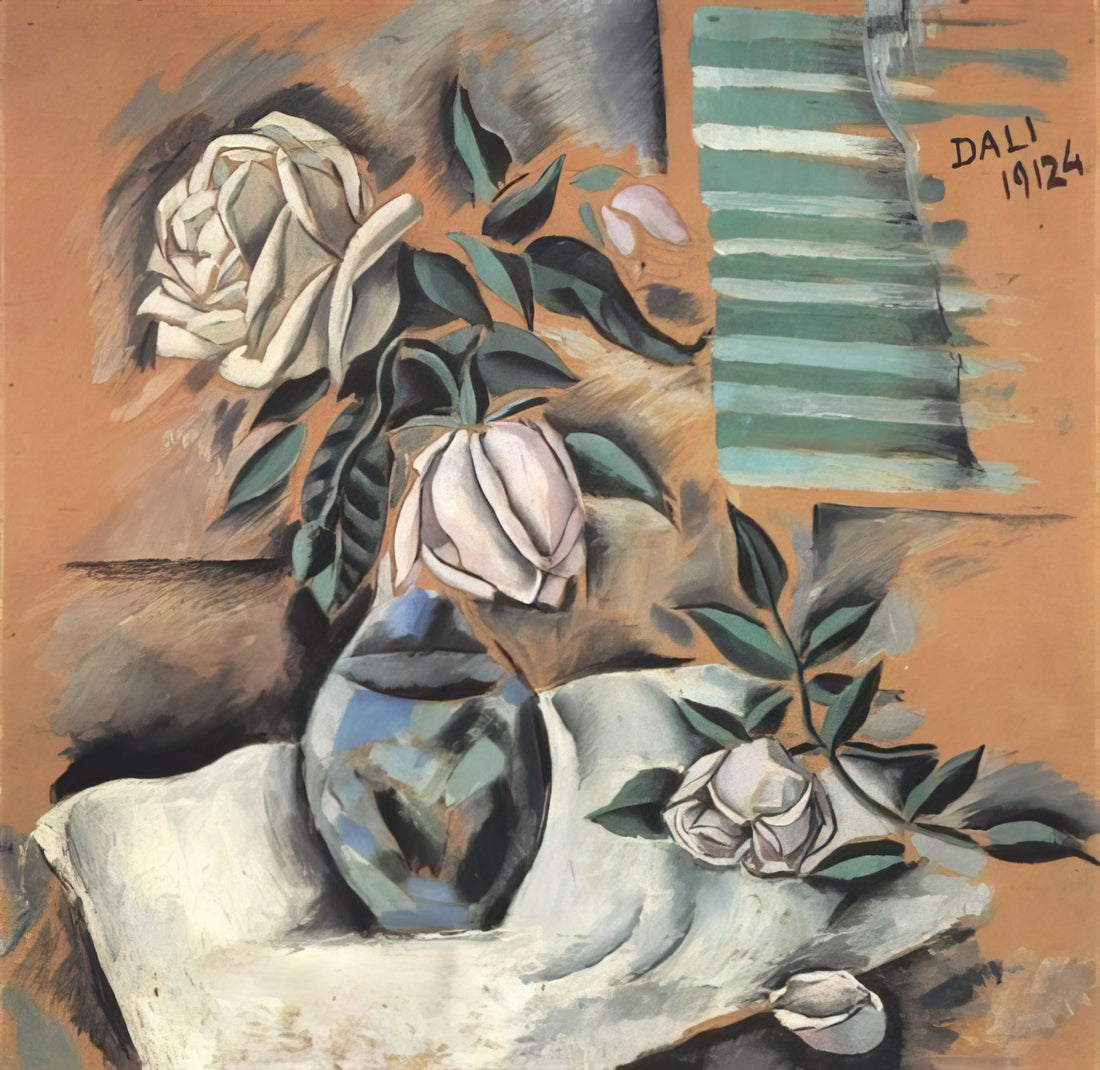 Dali's The Wines of Gala: A Surrealist Feast for the Senses - BOUQUET L IMPORTANT C EST LA ROSE by Salvador Dali