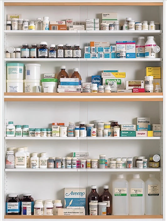 Damien Hirst Art Prints: Navigating Authenticity Beyond Etsy - BODIES 1989 by Damien Hirst