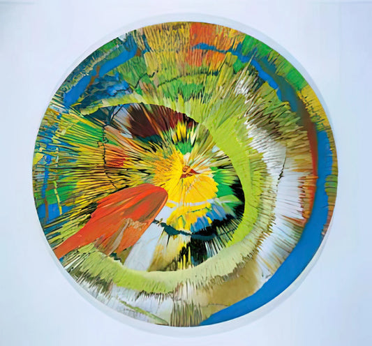 Damien Hirst Politeness Print: A Critical Analysis of the Artist's Controversial Work - BEAUTIFUL REVOLVING SPHINCTER by Damien Hirst