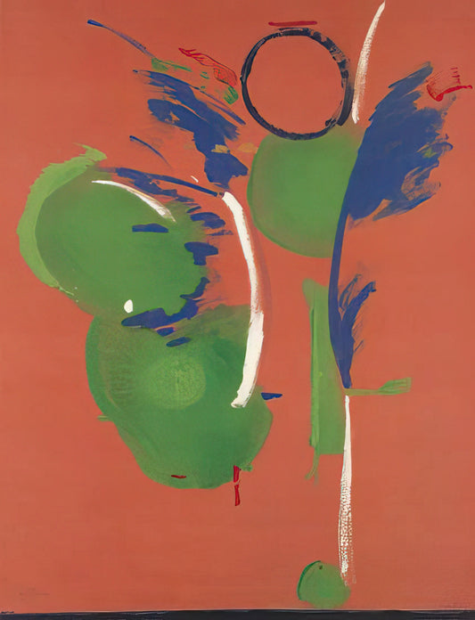 Dancing Through Fields of Color: The Lyrical Abstraction of Helen Frankenthaler - Mary, Mary - 1987 by Helen Frankenthaler