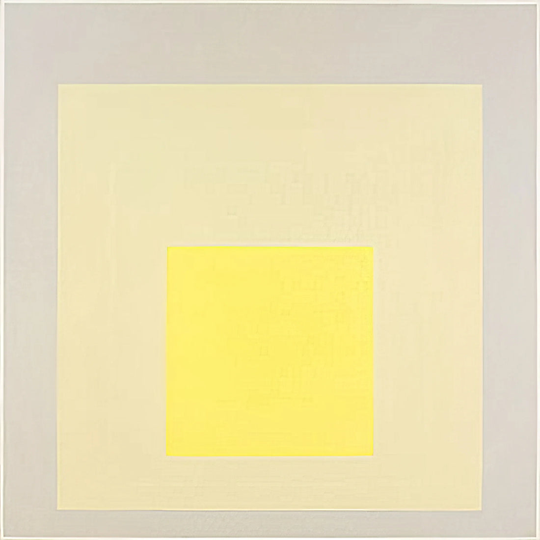David Zwirner & Josef Albers: A Legacy of Color Theory and Modernist Innovation - HOMAGE TO THE SQUARE AMALGAMATING 1971 by Josef Albers