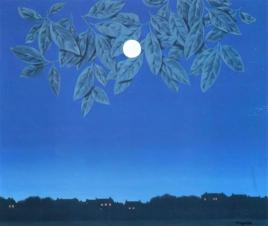 Decalcomania and René Magritte: The Surrealist Technique That Challenged Reality - THE BLANK PAGE 1967 by Rene Magritte