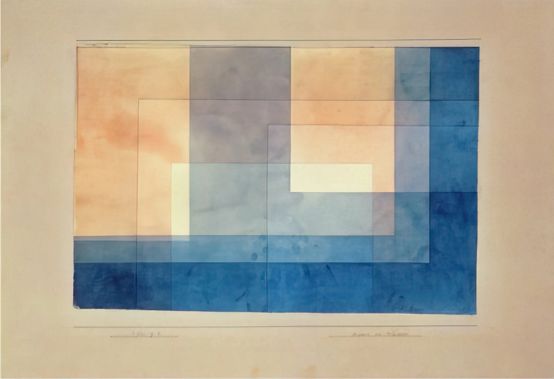 Desenio Paul Klee: Exploring the Whimsical World of a Modern Master - HOUSE ON THE WATER 1930 by Paul Klee