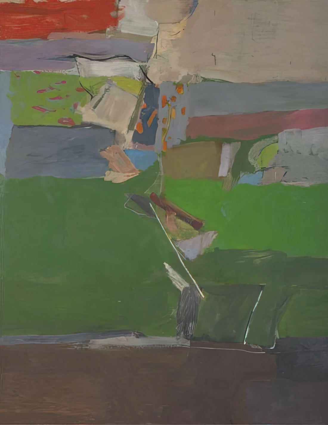 Diebenkorn Watercolors: The Intimate, Experimental Side of a Modern Master - Berkeley #13 by Richard Diebenkorn