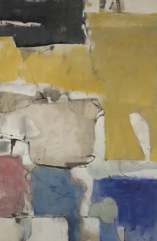 Diebenkorn Works on Paper: The Intimate Explorations of a Modern Master - Albuquerque #9 by Richard Diebenkorn
