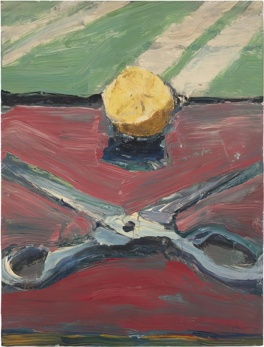 Diebenkorn and Matisse: The Artistic Dialogue That Shaped Modern Abstraction - Scissors and Lemon, II by Richard Diebenkorn
