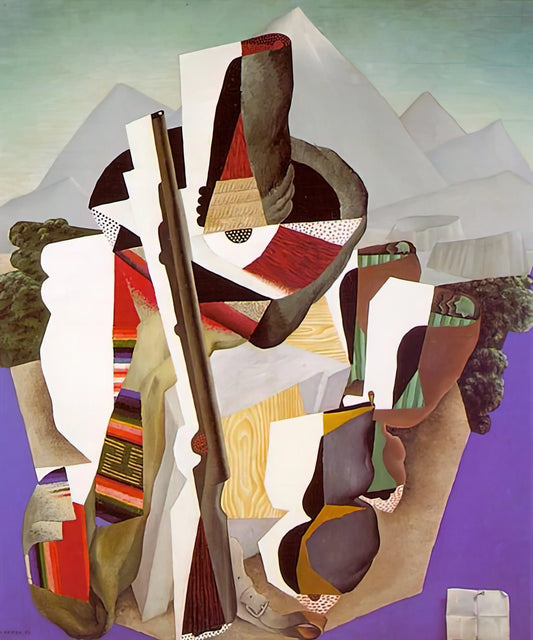 Diego Rivera and Tina Modotti: The Revolutionary Art and Photography That Shaped Mexican Modernism - ZAPATISTA LANDSCAPE THE GUERRILLA 1915 by Diego Rivera