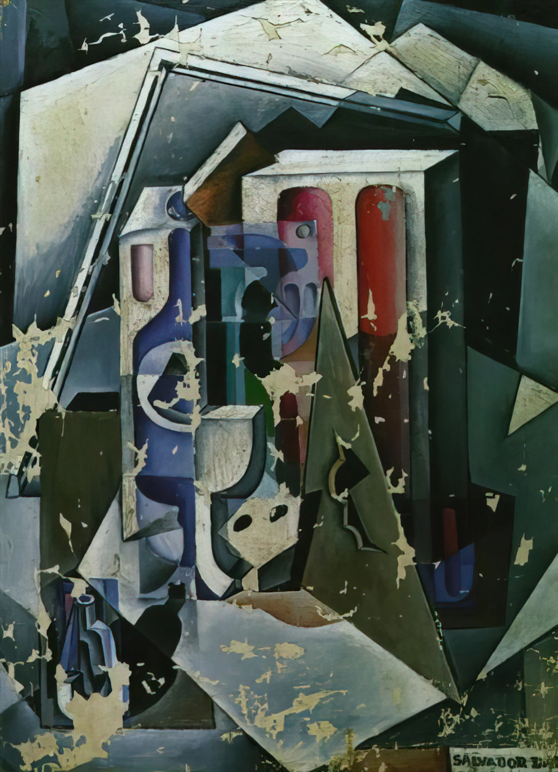Don Quixote Illustrated by Salvador Dalí: A Surrealist Master's Vision of Cervantes - STILL LIFE 8 by Salvador Dali