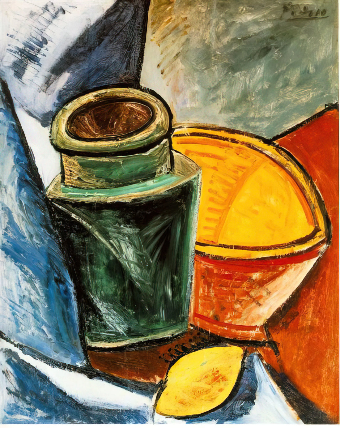Dora Maar Painting by Picasso: The Muse Who Transformed Modern Art - Still life with lemons by Pablo Picasso