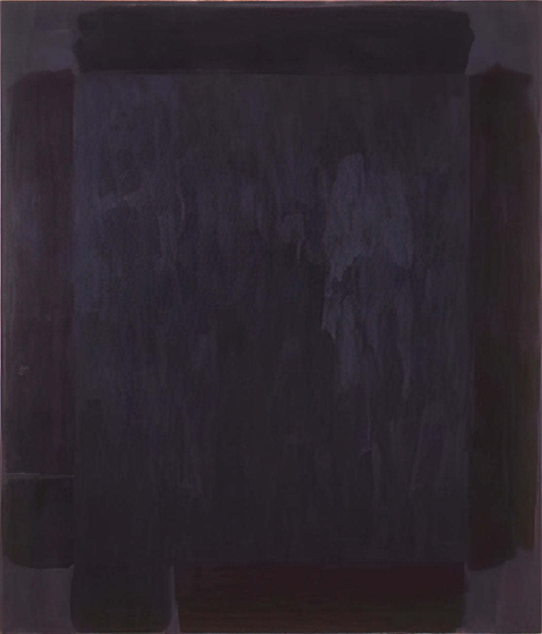 Doug Ohlson Brushed Aluminum Print: A Modernist Masterpiece in Metallic Finish - Scale of Darkness - 1977 by Doug Ohlson