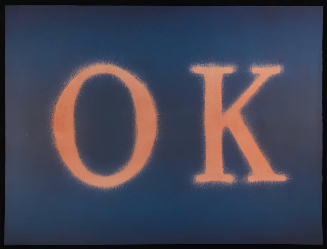 Ed Ruscha's Standard Station: A Pop Art Icon and American Cultural Landmark - OK STATE I 1990 by Edward Ruscha