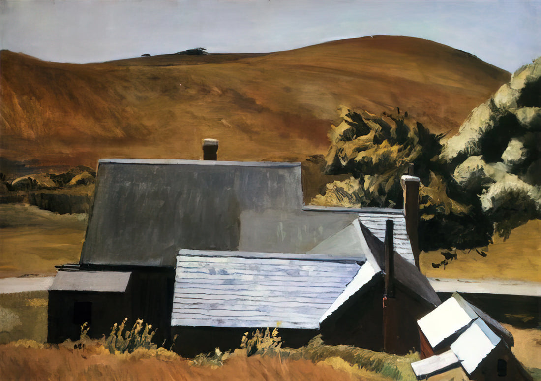 Edward Hopper Similar Artists: 10 Painters Who Captured American Solitude - Burly Cobb s House, South Truro by Edward Hopper