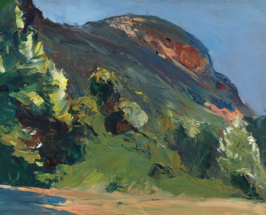 Edward Hopper: The Master of American Solitude and Light - Bluff by Edward Hopper