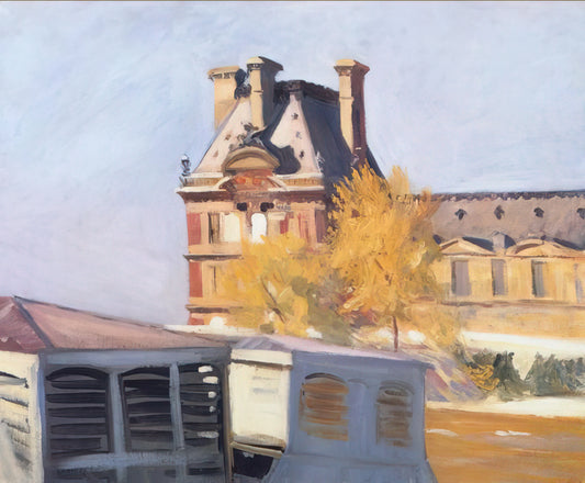 Edward Hopper: The Master of American Solitude and Modernist Narrative - Le Pavillon de Flore by Edward Hopper