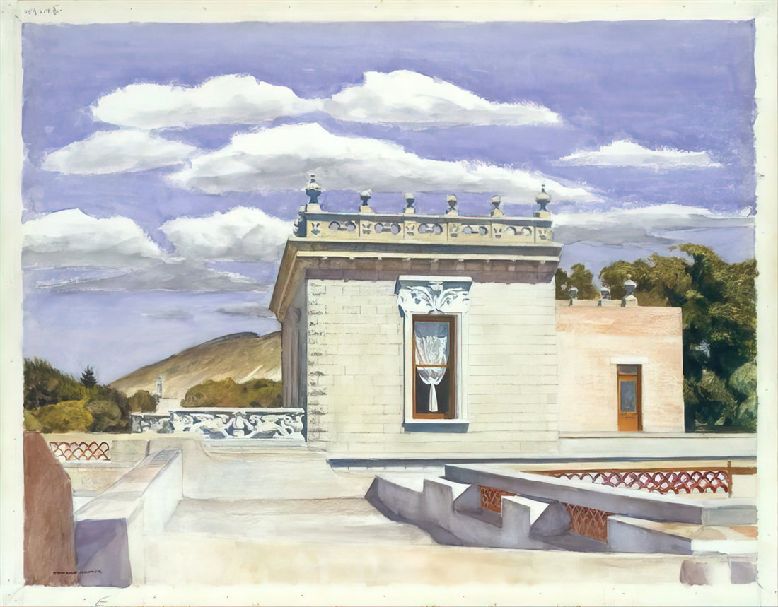 Edward Hopper's Art: The Master of American Solitude and Light - Saltillo Mansion by Edward Hopper
