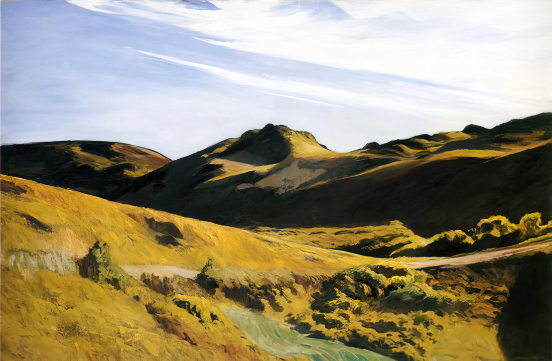 Edward Hopper's 'From Williamsburg Bridge': A Masterpiece of Urban Solitude - The Camel s Hump by Edward Hopper