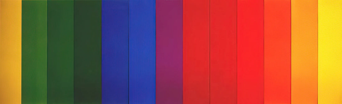 Ellsworth Kelly Acrylic Print: A Definitive Guide to the Artist's Color-Field Legacy - Spectrum III by Ellsworth Kelly