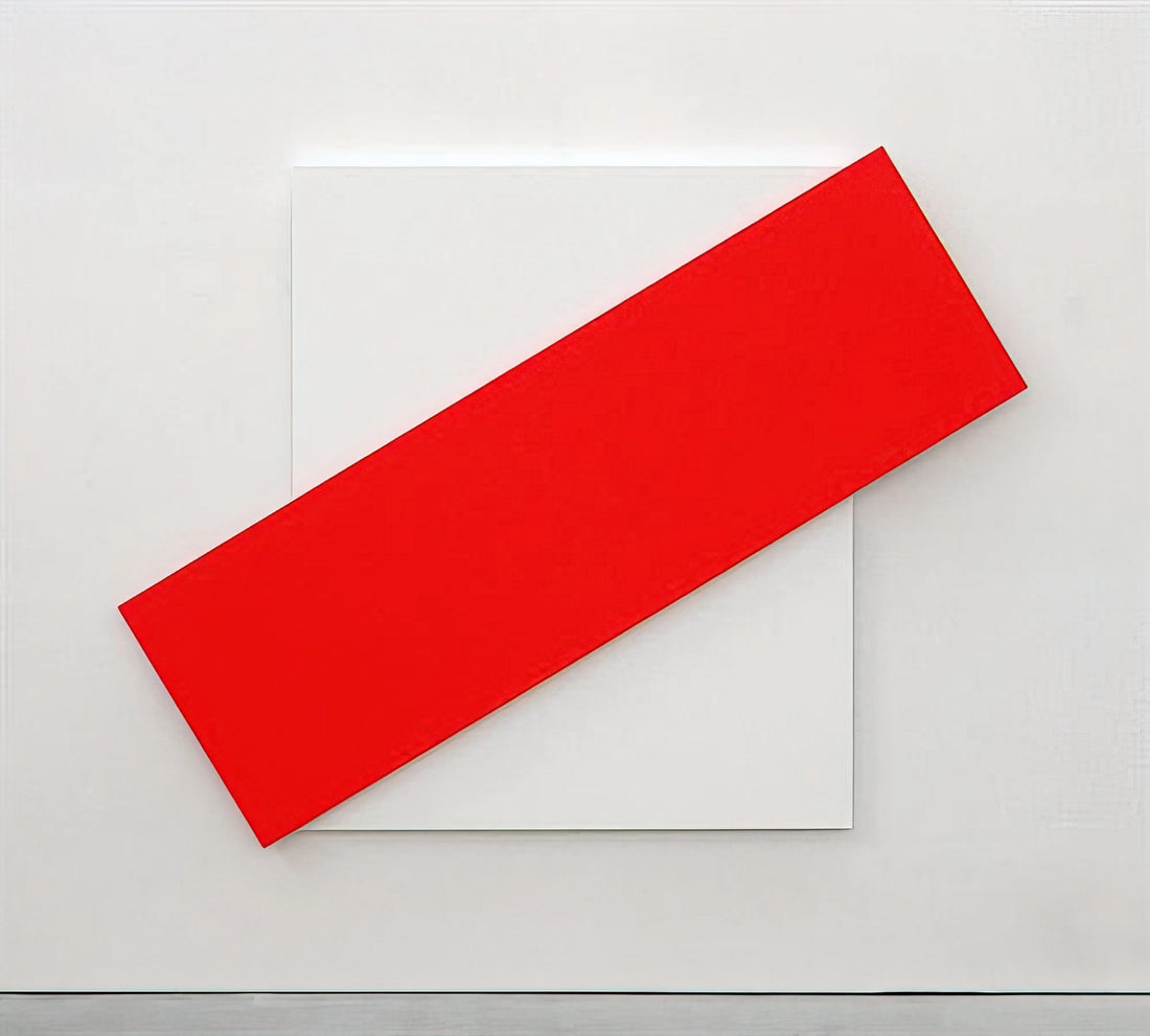 Ellsworth Kelly Dartmouth: The Artist's Monumental Legacy in Print Form - Red Diagonal by Ellsworth Kelly