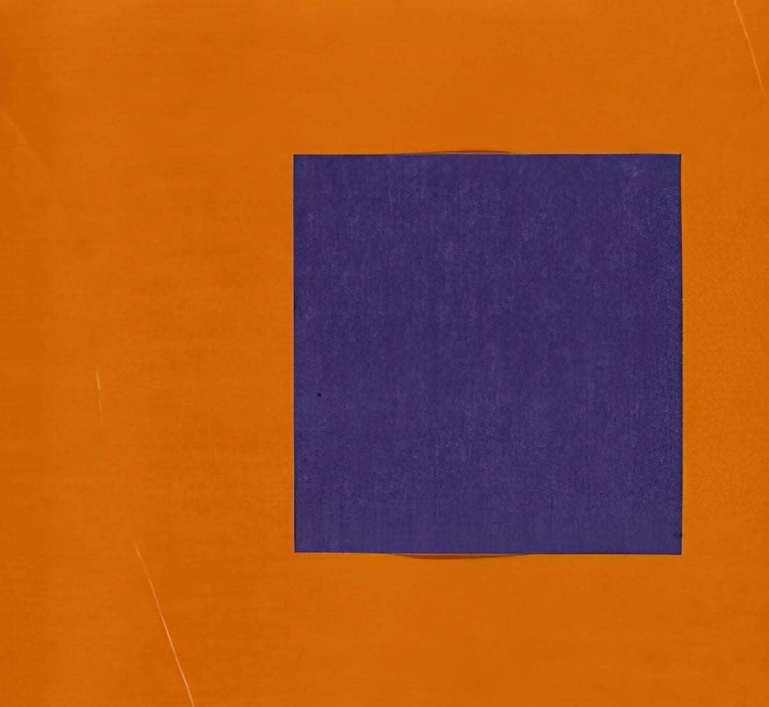 Ellsworth Kelly Original Prints: A Collector's Guide to Color, Form, and Authenticity - Purple and Orange from the series Line Form Color by Ellsworth Kelly