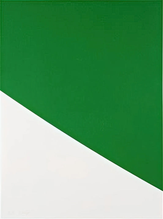 Ellsworth Kelly Sculpture: The Minimalist Master's Monumental Forms - Green Curve by Ellsworth Kelly