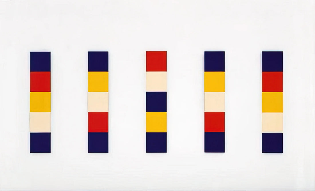 Ellsworth Kelly Shaped Canvas: Redefining Painting's Boundaries - Red Yellow Blue White by Ellsworth Kelly