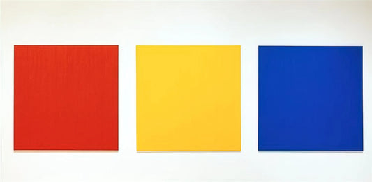 Ellsworth Kelly at the Blanton Museum of Art: A Study in Form, Color, and Perception - Red Yellow Blue III by Ellsworth Kelly