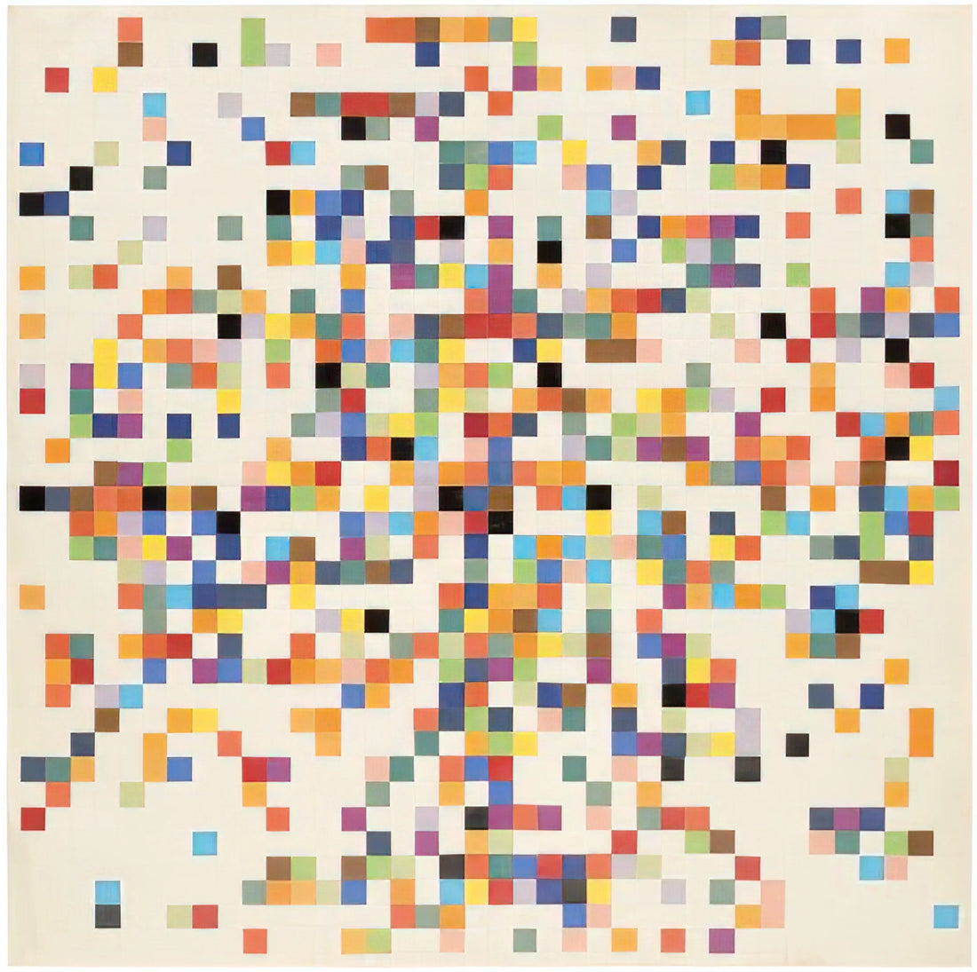 Ellsworth Kelly: The Master of Color, Form, and Minimalist Abstraction - Spectrum Colors Arranged by Chance II by Ellsworth Kelly