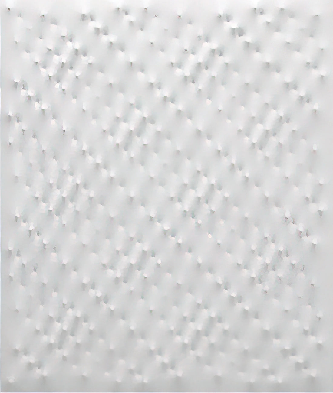 Enrico Castellani Reproduction: The Art of Spatialism in Museum-Quality Prints - Superficie bianca - 2005 by Enrico Castellani