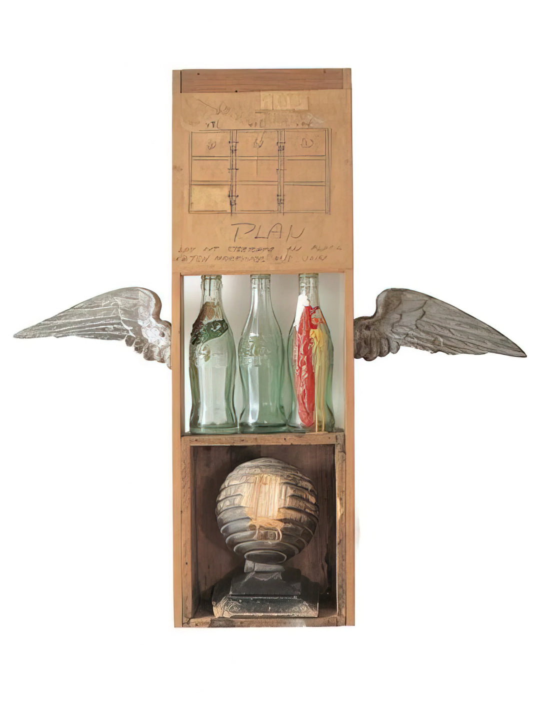 Ernest R. Rauschenberg: The Revolutionary Artist Who Redefined American Art - COCA COLA PLAN 1958 by Robert Rauschenberg