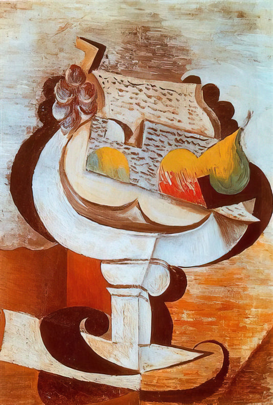 Exploring the Enduring Legacy of Pablo Picasso: A Master of Modern Art - Fruit dish by Pablo Picasso