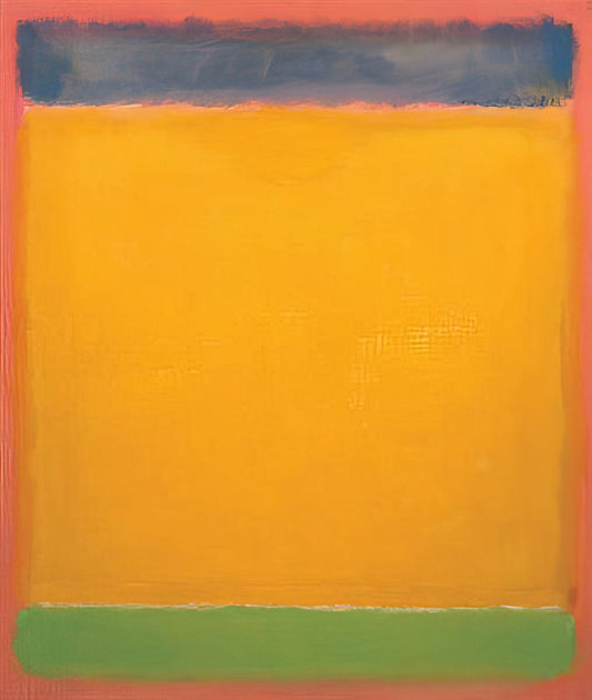 Exploring the Profound Depths of Mark Rothko: Untitled, 1969 - United Blue, Yellow, Green on Red - 1954 by Mark Rothko