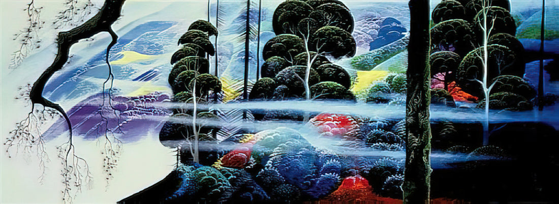 Eyvind Earle Prints & Posters: The Definitive Guide to Collecting His Iconic Art - Along the Coast by Eyvind Earle