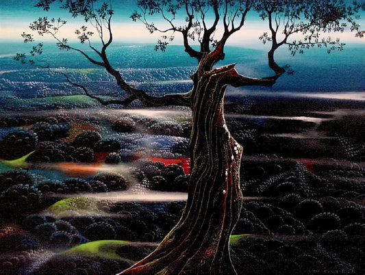 Eyvind Earle Reproductions: The Definitive Guide to Collecting His Iconic Art Prints - Wild Valley by Eyvind Earle