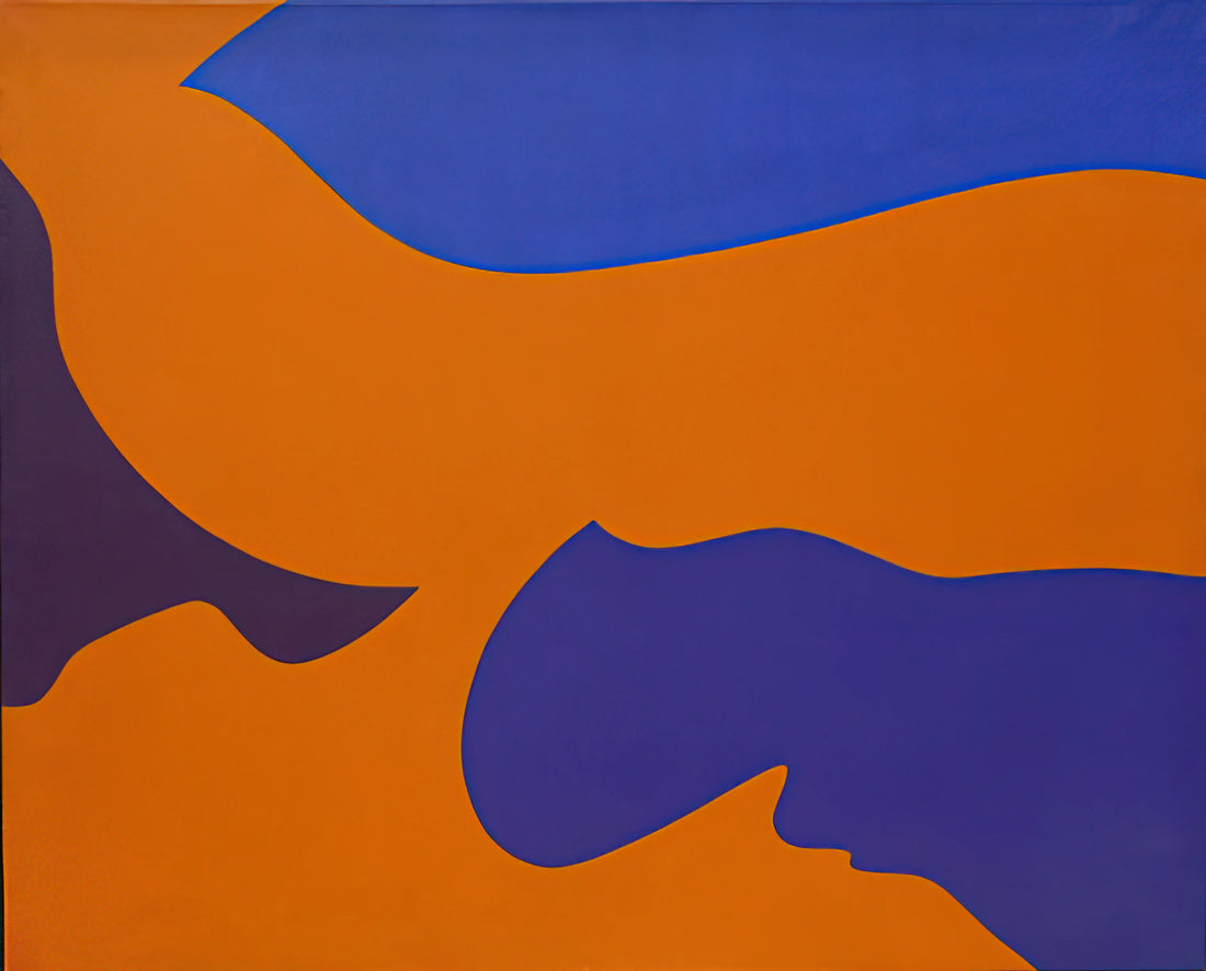 Fernand Leduc Prints: Exploring the Legacy of Quebec's Abstract Pioneer - Passage ‚rosion vermillion by Fernand Leduc