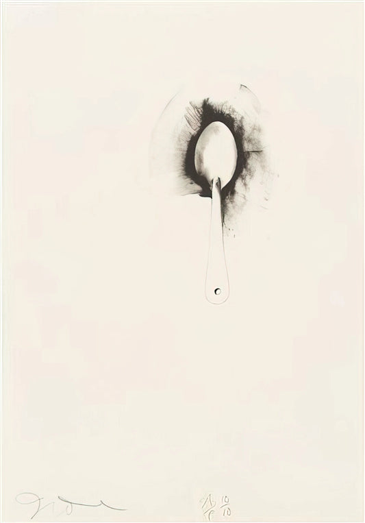 Four Hearts by Jim Dine: A Symbolic Exploration of Love, Memory, and Pop Art Innovation - UNTITLED FROM TEN WINTER TOOLS 1973 6 by Jim Dine