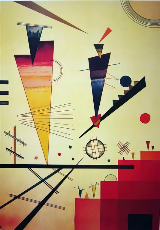 Framed Kandinsky: A Curator's Guide to Displaying Abstract Masterpieces - MERRY STRUCTURE 1926 by Wassily Kandinsky