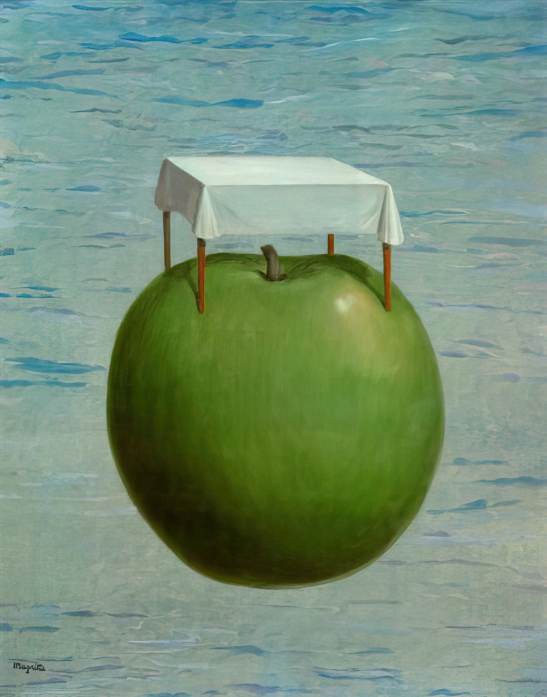 François Magritte: The Son Who Carried the Surrealist Torch - FINE REALITIES 1964 by Rene Magritte