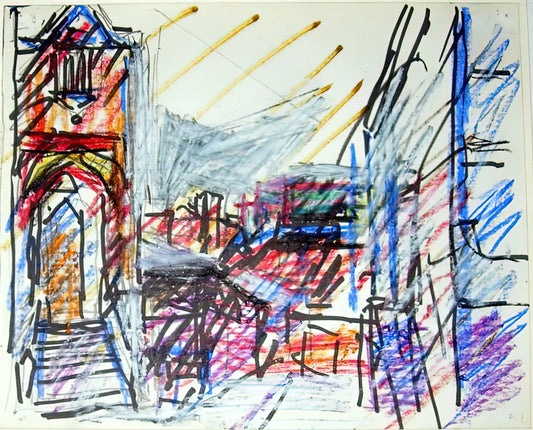 Frank Auerbach Prints for Sale: A Collector's Guide to Acquiring His Work - TO THE STUDIOS by Frank Auerbach