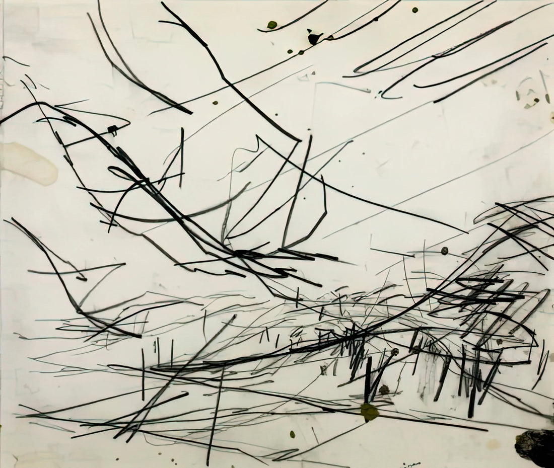 Frank Auerbach: The Uncompromising Visionary of Post-War British Painting - WORKING DRAWING FOR PRIMROSE HILL by Frank Auerbach