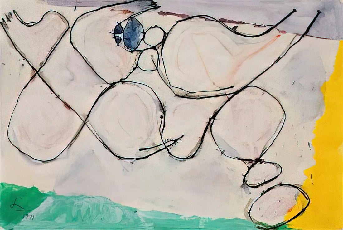 Frank Lobdell Posters: The Abstract Expressionist's Legacy in Print - Untitled - 1971 by Frank Lobdell