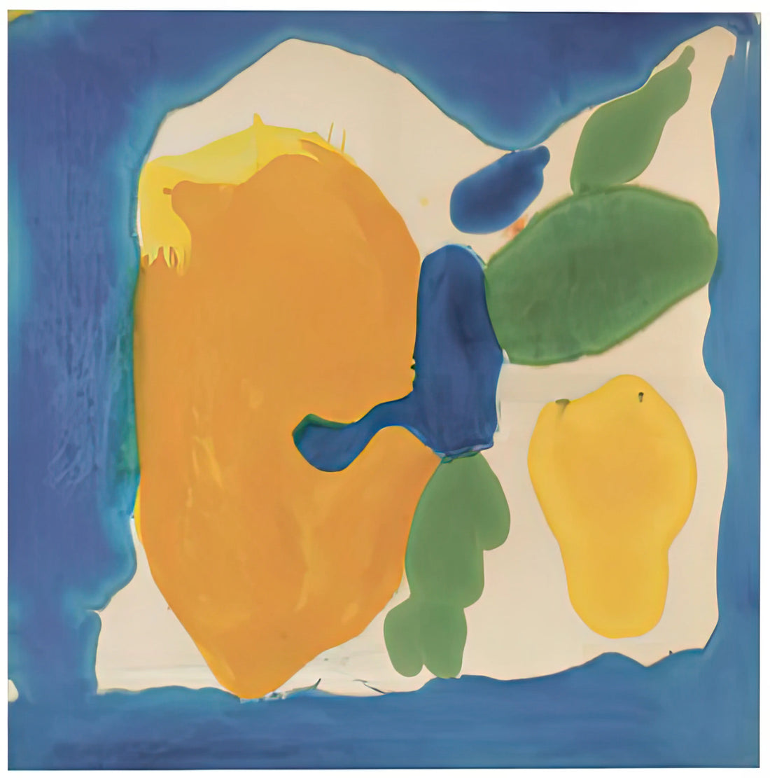 Frankenthaler Works on Paper 1949-1984: The Intimate Evolution of a Color Field Pioneer - Provincetown Window, 1963-64- by Helen Frankenthaler