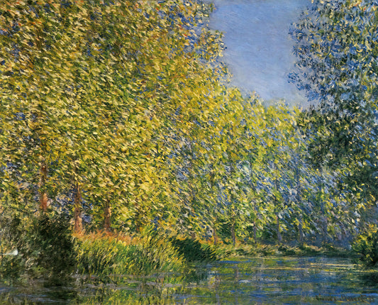 Garden Claude Monet: The Artist's Living Canvas and Its Enduring Legacy - Bend in the River Epte by claude monet