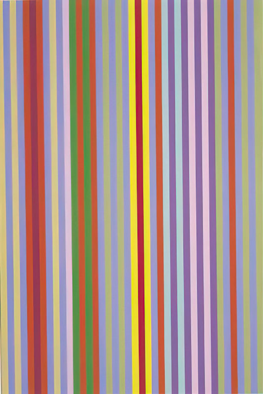 Gene Davis Lithograph: A Deep Dive into the Striped Master's Printmaking Legacy - Sweet Carburetor - 1969 by Gene Davis